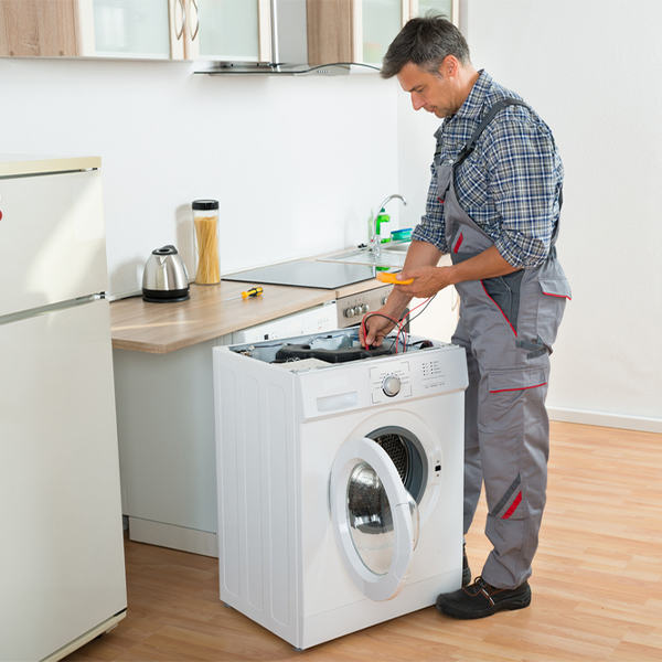 can you walk me through the steps of troubleshooting my washer issue in Pilot Mountain North Carolina